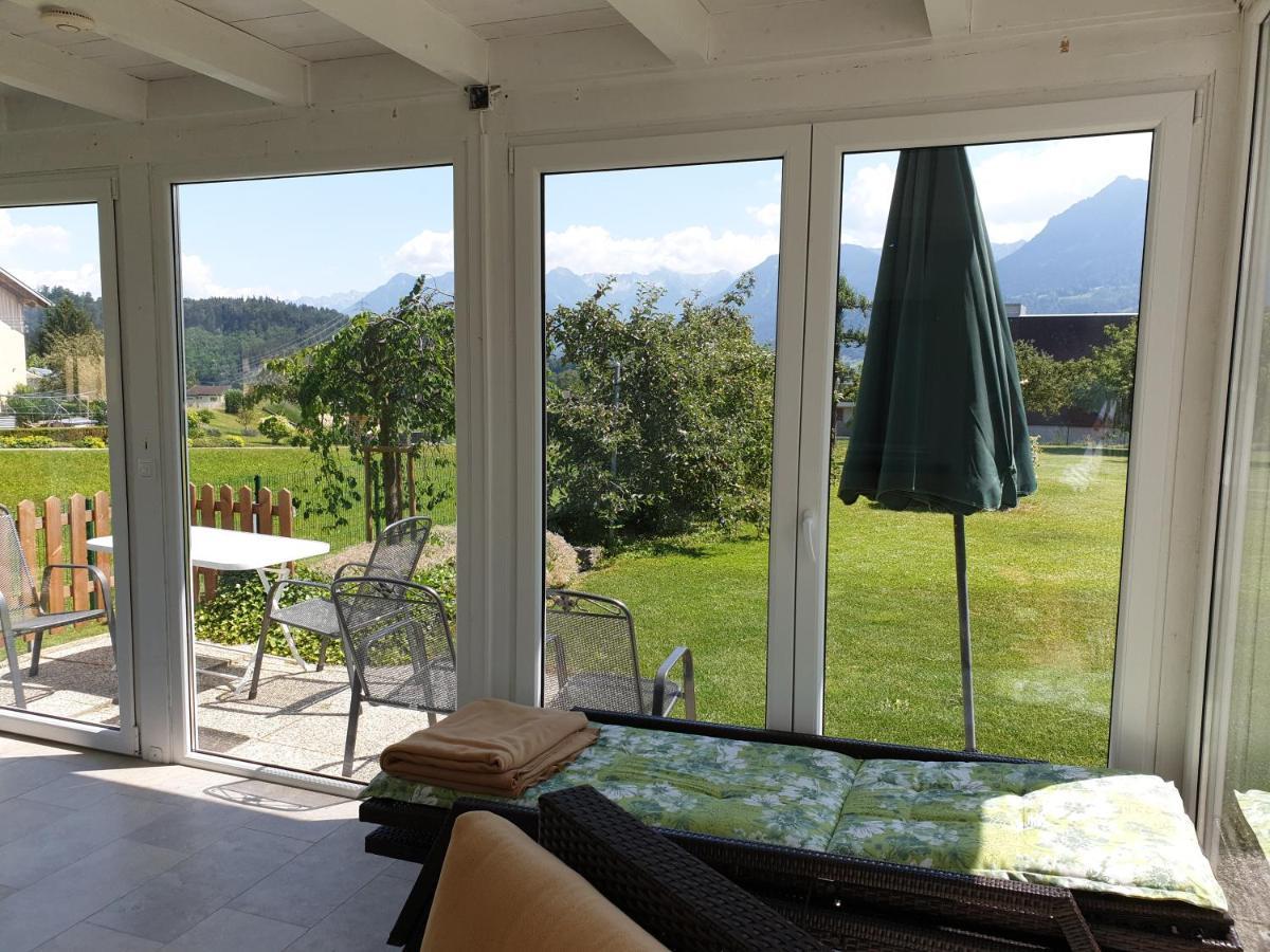 Ferienwohnung Metzler - Blick Auf Die Berge Gofis Exterior photo